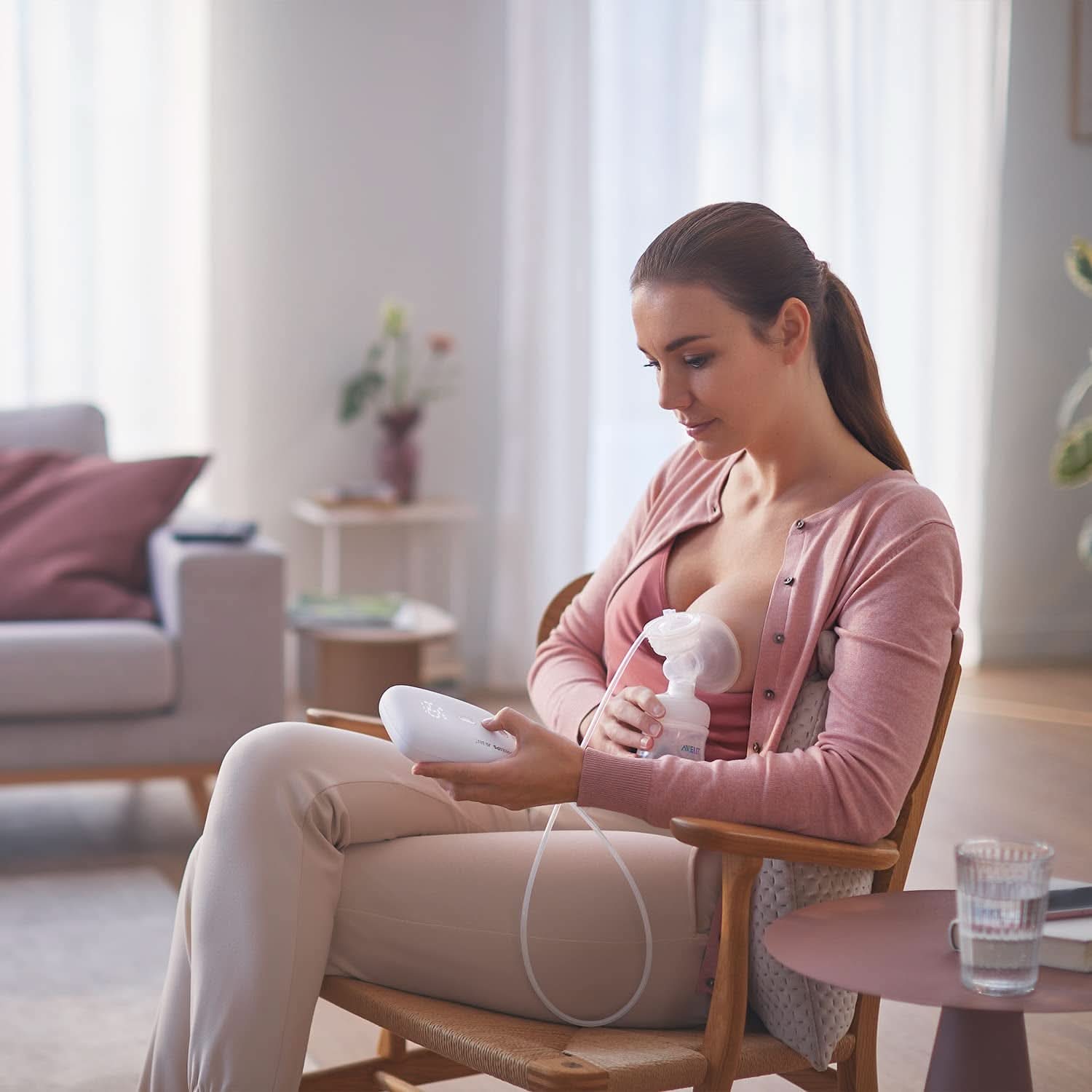 Philips Avent individuel elektronisk brystpumpe - med Natural Motion-teknologi, behagelig silikonepude Tilbehør Mad og amning Bebe Naty Shop