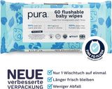 Miljøvenlige engangsbabyservietter til følsom babyhud 70 servietter (1 pakke) 99 % vand 100 % plastikfri til følsom hud Eksemtilbøjelig nyfødt biologisk nedbrydelig vegansk