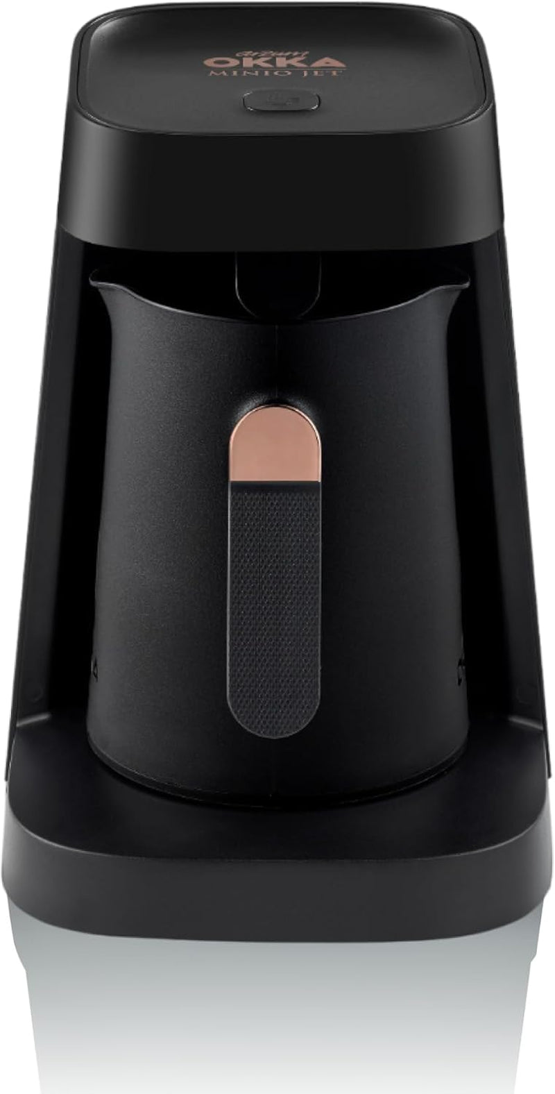 Tyrkisk kaffemaskine Arzum Okka MINIO JET, 400 W, kapacitet 5 kopper, overløbsbeskyttelse, akustisk advarselssystem, tyrkisk kaffemaskine, krom