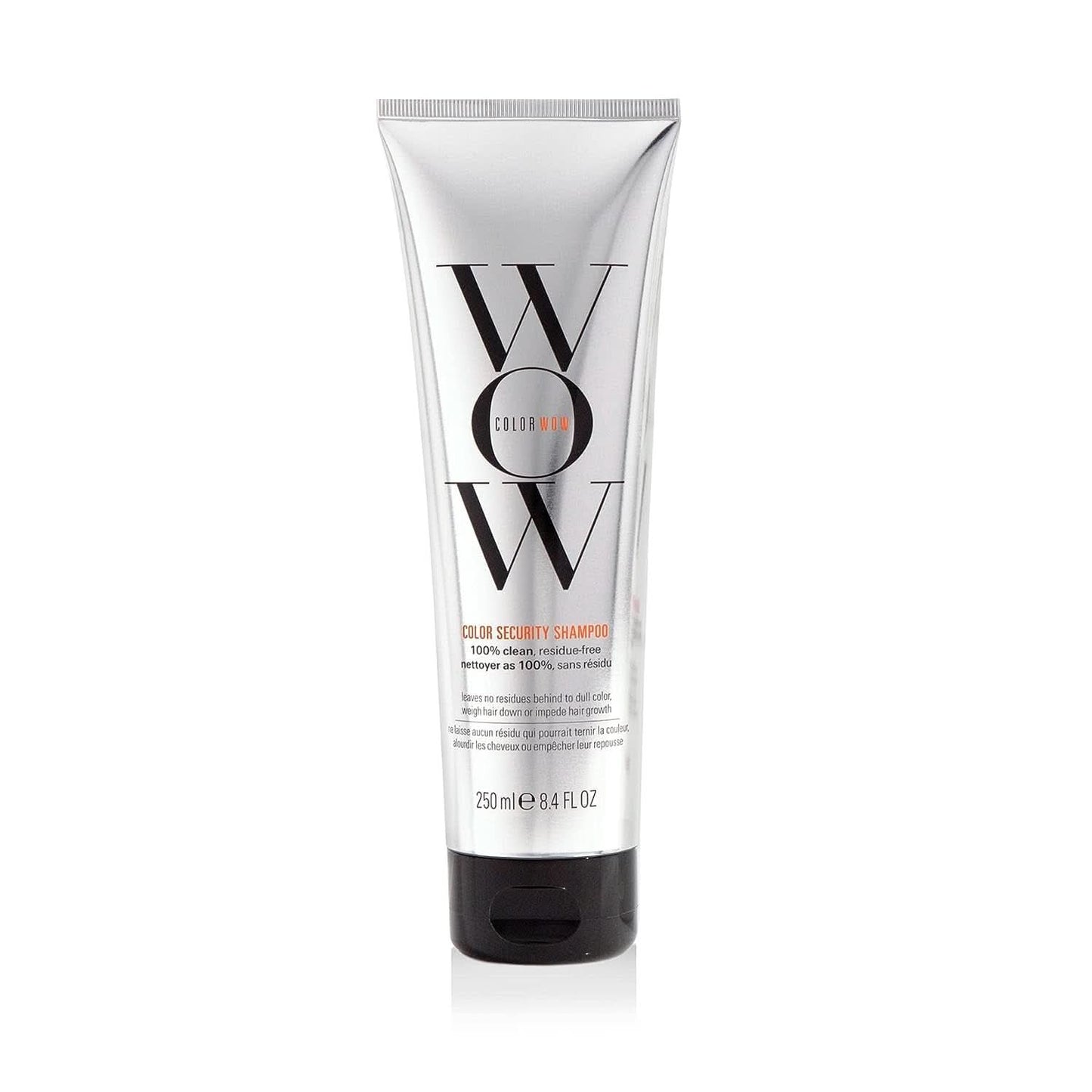 Wow Color Shampoo, silikonefri og sulfatfri farveplejeshampoo til farvebehandlet hår, 250 ml Brusebad og bad Naty Shop 250 ml