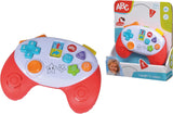 Simba 104010017 - ABC-spilcontroller, babylegetøj, dyrelyde, sange, 20+ lyde, fra 12 måneder, motoriske færdigheder, spillekonsol, småbørnslegetøj, legetelefon Bebe Toys Naty Shop