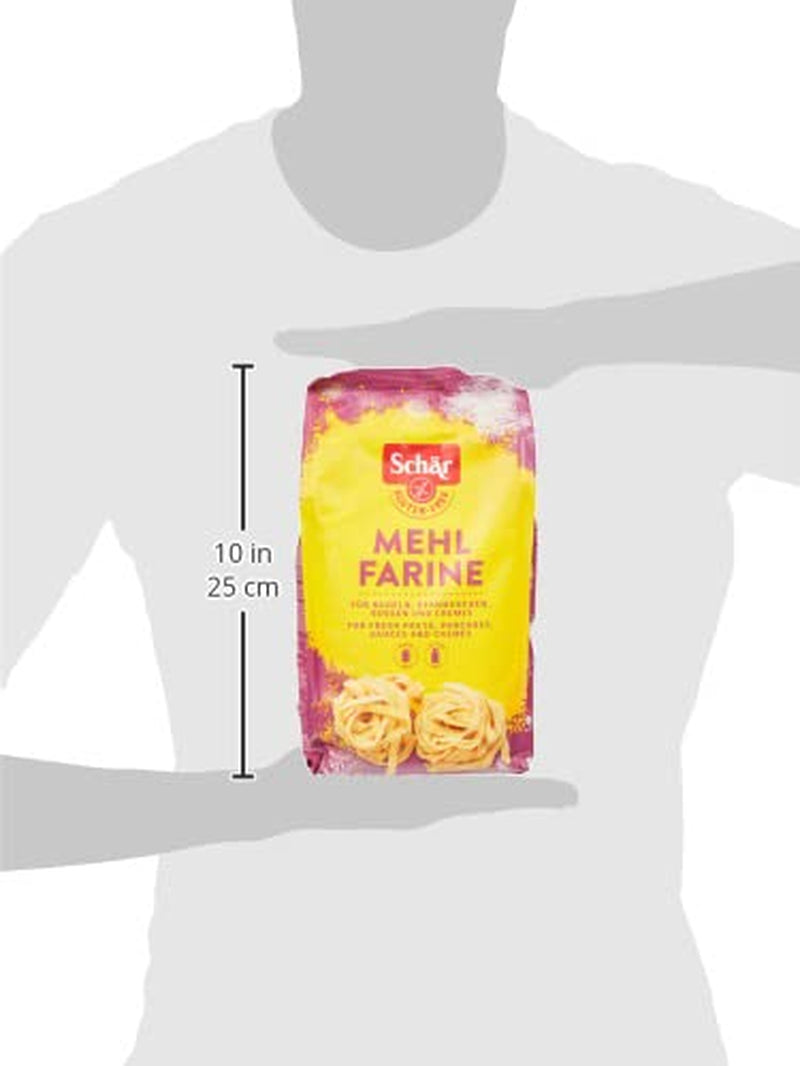 Mehl "Farine" - Basismehlmischung Glutenfrei 1Kg, 10Er Pack Blanding til bagning og madlavning Naty Shop