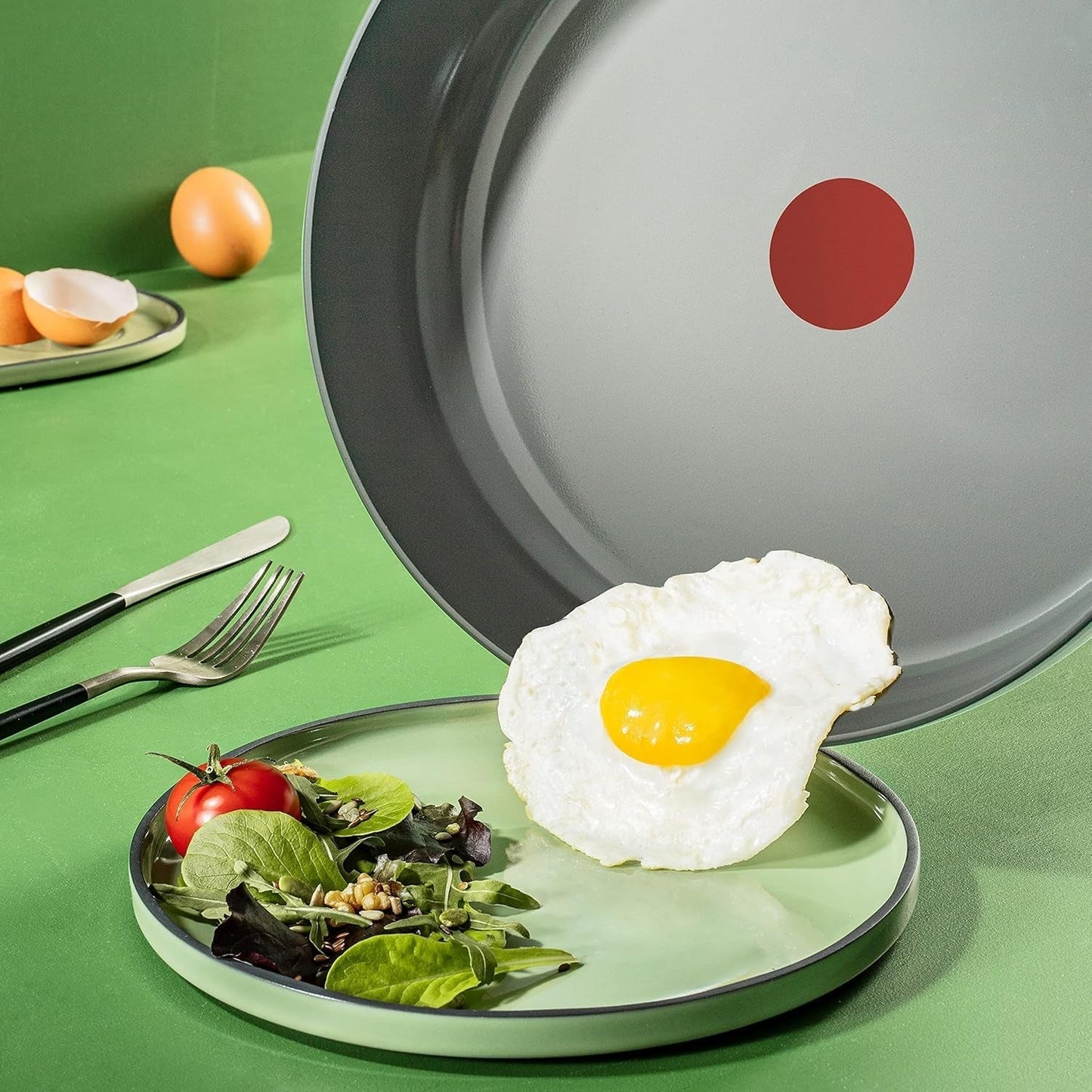 Tefal C42706 Forny på pande 28 cm med keramisk forsegling Gryder og pander Naty Shop