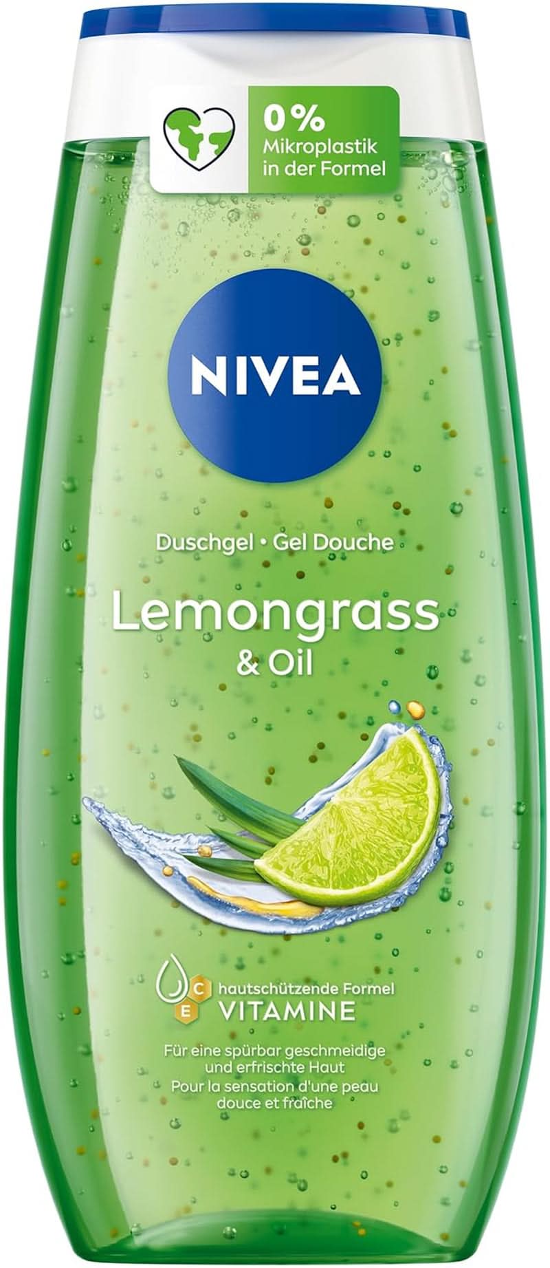 NIVEA Lemon Grass And Oil shower gel, 250 ml Brusebad og bad Naty Shop 250 ml