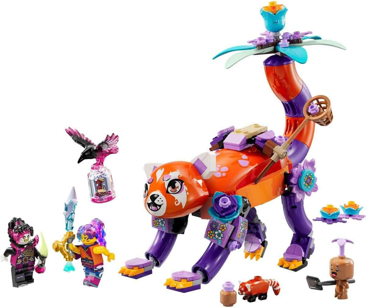 LEGO Dreamzzz 3-i-1 Izzies drømmedyr, magisk æg med svimlende og svimlende minifigurer og dyrefigurer, fantasilegesæt, gave til piger og drenge 8 år 71481 Byggesæt Besuche den LEGO-Store