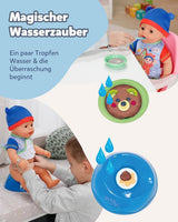 BABY Born Jonas - babydukke 43 cm - 10 funktioner inklusive tilbehør og madras - Fungerer fuldt ud uden batterier - Velegnet til børn fra 3 år og derover