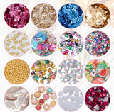 7 Boxen Strasssteine ​​​​Nägel, Nail Art Kit Strass Nagelglitzer Pailletter Nagel-Edelsteinen Kristalle Perlen Diamanten Metall Nieten Für DIY Dekoration Nageldesign (Multicolor)