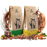Sæt kaffebønner 2x1kg 2000g | Brasilien Mogiana | Brasilien Cerrado | Brasilien | Særlig kaffe | Frisk stegt