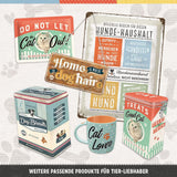Nostalgic-Art Box med retro smag, 1,3 l, Good Cat Treats - gaveidé til katteejere, i vintage design, i vintage design Mad opbevaringsæsker Naty Shop