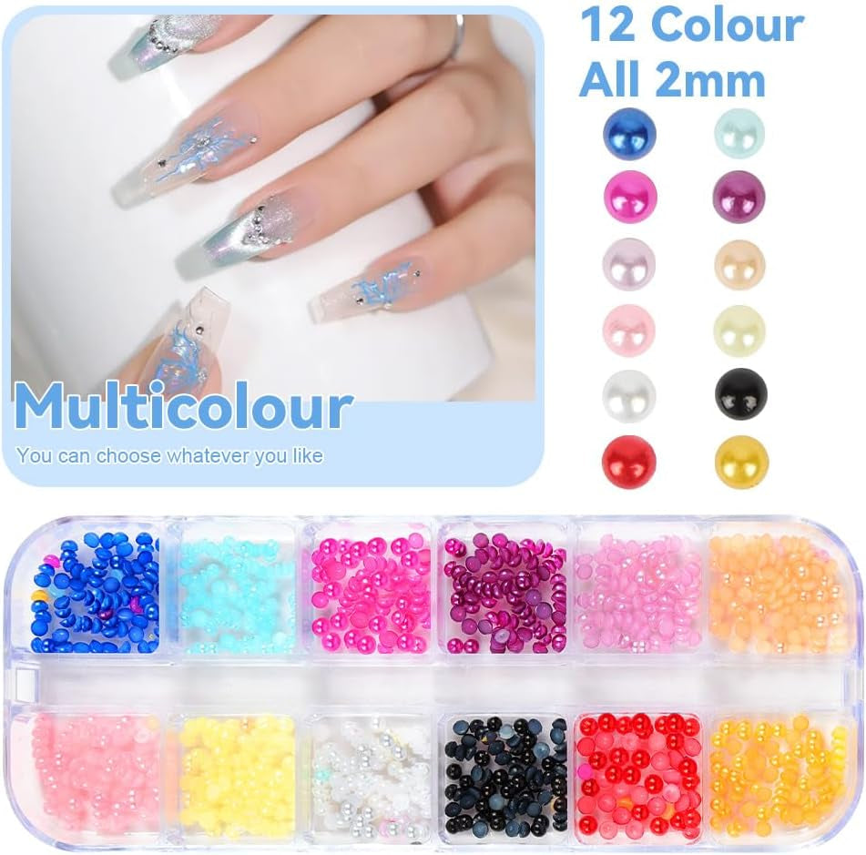 Harz Strasssteine ​​4200 Stk Strass Kristalle 1Mm-5Mm Gemischte Kinder Bastelsachen Kit Mit Strass Mit Picking Pinzette Und Stift Für DIY Nägel Kleidung Kunsthåndværk Gemischt Becher Party (A)