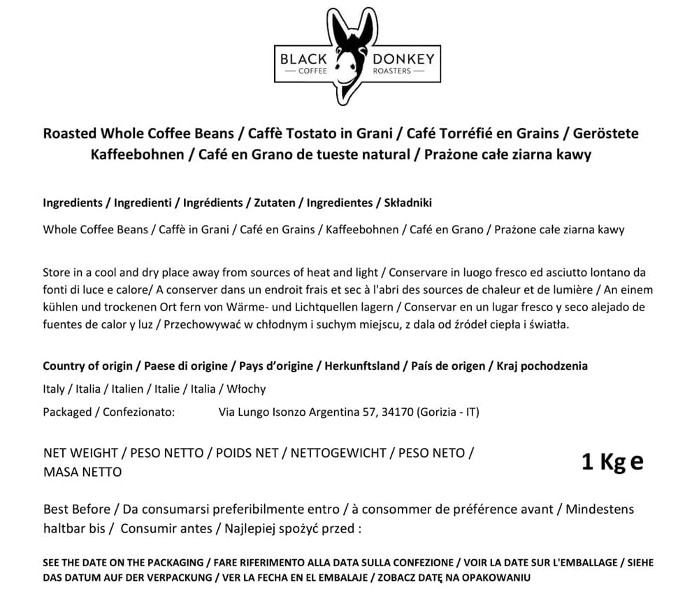 DJÆVELSTEG | Kaffebønner 1KG | Ekstremt stærk kaffe | Kaffe med højt koffeinindhold | Premium robusta fra