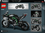 LEGO Technic Kawasaki Ninja H2R Motorcykel, Børn og voksne Fødselsdagsgave, Pynt, Legetøj, Model til drenge og piger fra 10 år+ 42170 Byggesæt Besuche den LEGO-Store