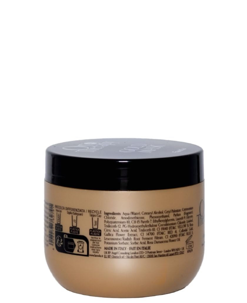 Fanola Orotherapy Gold Mask til alle hårtyper, 300 ml Naty Shop hårmaske