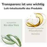 Lavera Care Basis Sensitiv 2 i 1, Shampoo og shower gel med økologisk aloe vera og vegetabilsk keratin, 250 ml Brusebad og bad Naty Shop