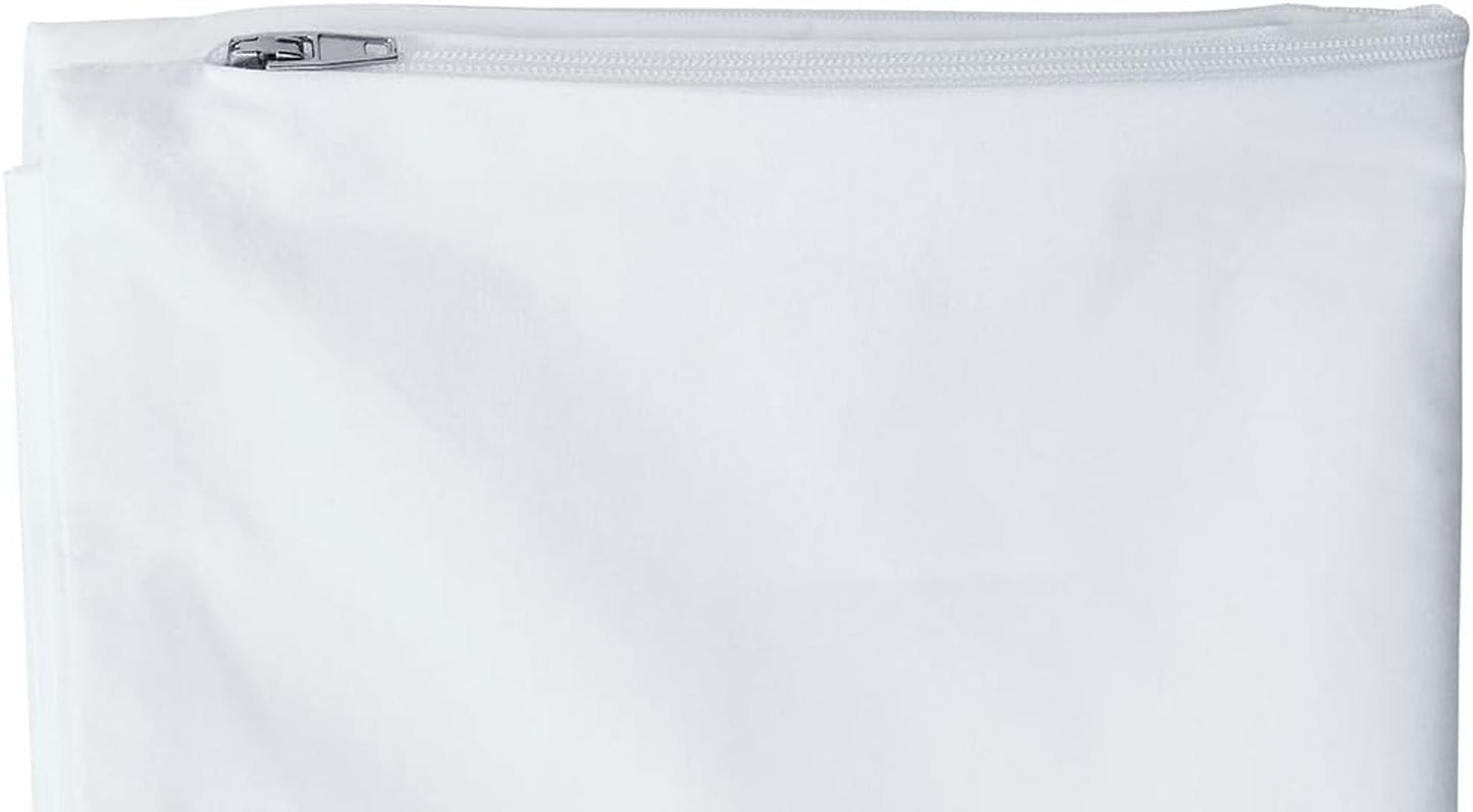 Mediflow aloe vera pudebetræk, pudebeskytter, bomuld, hvid, 40 X 80 Cm Naty Shop standardpuder