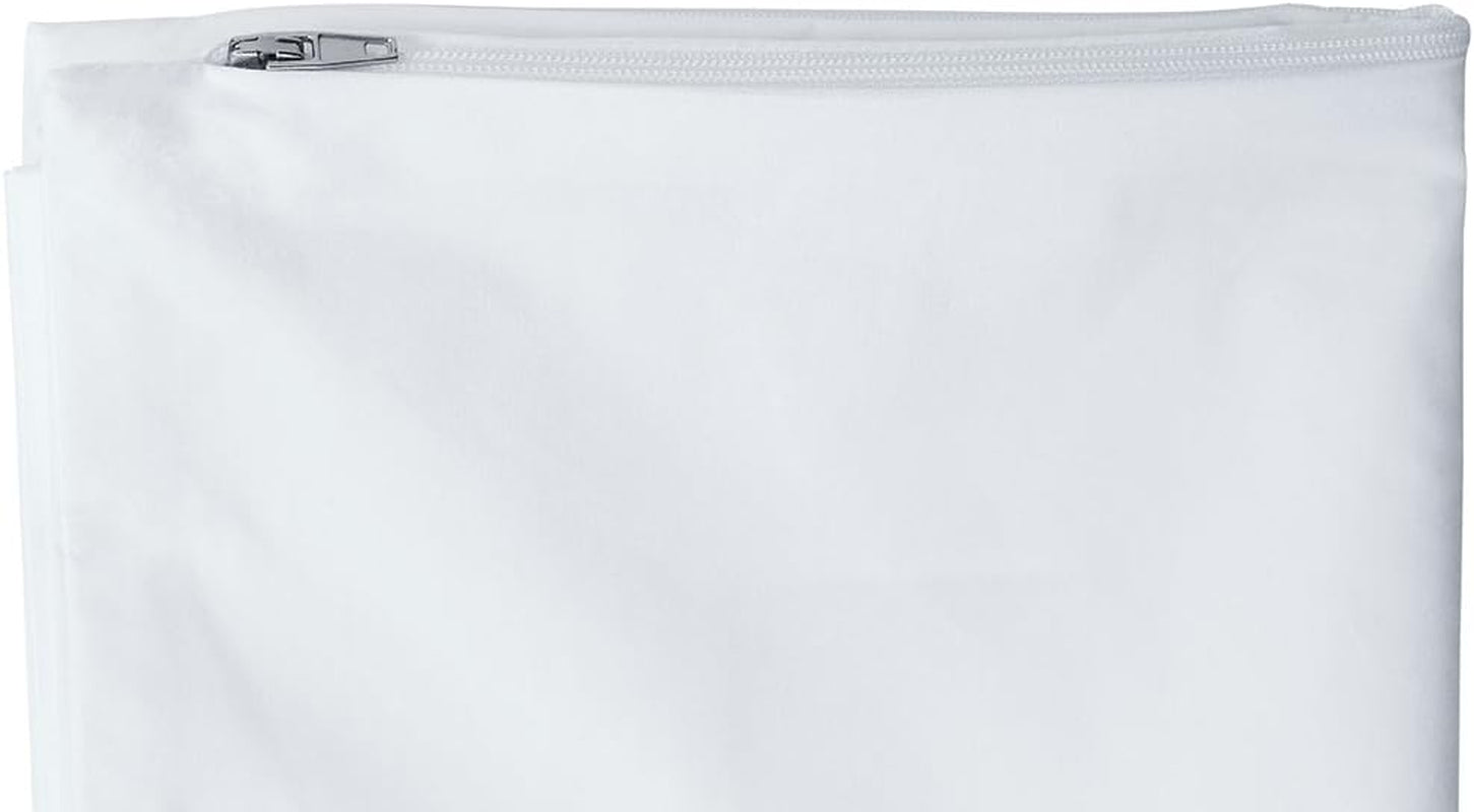 Mediflow aloe vera pudebetræk, pudebeskytter, bomuld, hvid, 40 X 80 Cm Naty Shop standardpuder