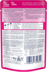 Vitakraft Poésie Délice, Nassfutter Katze, Katzennassfutter i sauce, med kylling, Vorratspackung, ohne Zusatz von Zucker und Getreide (23x 85g)