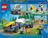 LEGO 60369 City Mobil politihundetræning, legetøjspolitibil med trailer, hunde- og hvalpefigurer, dyresæt til børn 5+ år Byggesæt Besuche den LEGO-Store