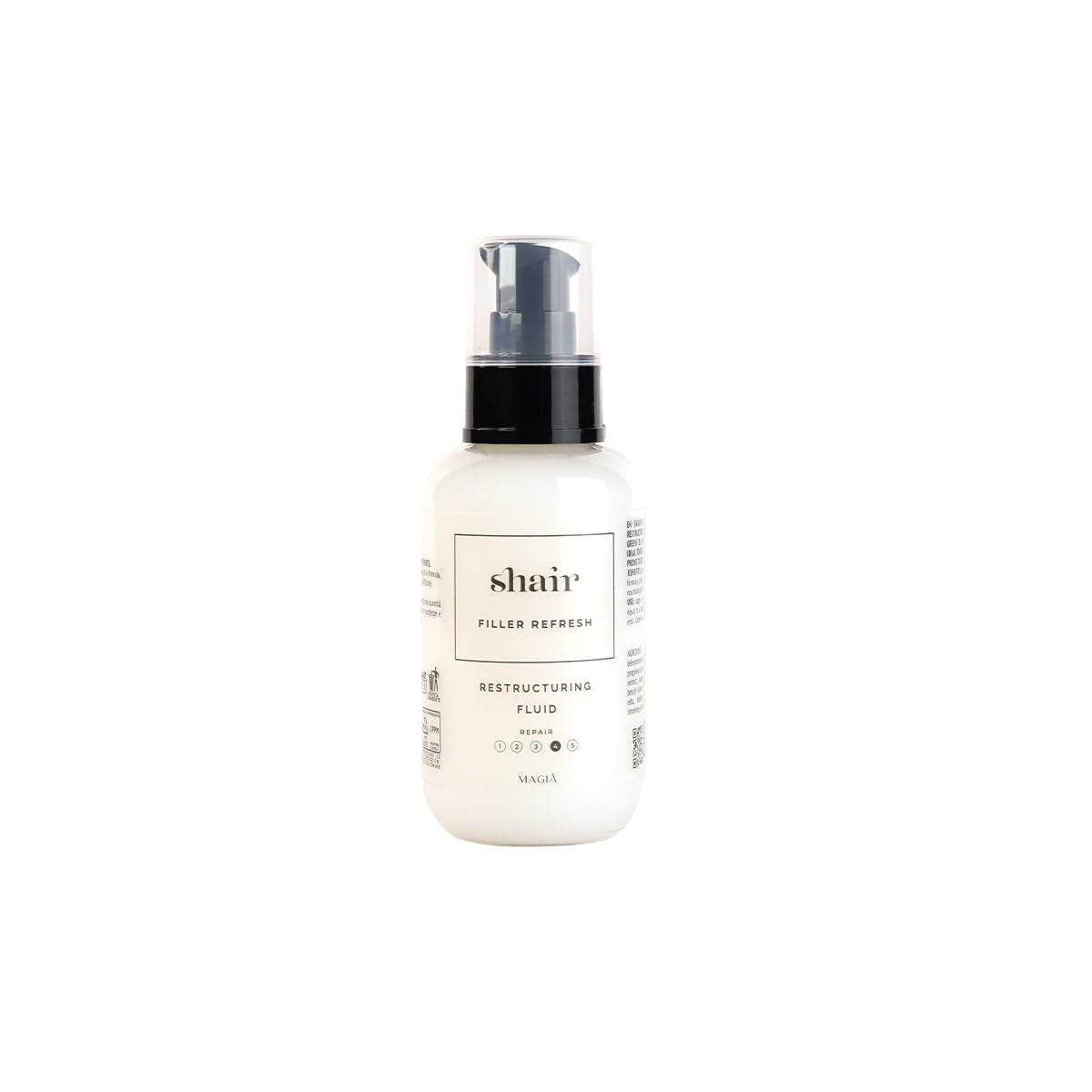 Shair Filler Refresh: restruktureringsvæske, revitaliserende, forfriskende, silkeagtig, affiltrerende, til kedelige, tørre, behandlede, spaltede spidser Hair Detangling Products Naty Shop