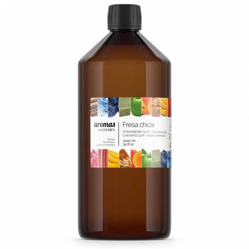Koncentreret aroma med smag af tyggegummi og jordbær, 10 ml Arome Naty Shop 1 liter