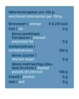 Nosugarsugar Erythrit Puder Streudose - Puderzuckerersatz Kalorienfrei, 19Er Pakke (19 X 250 G) Sødemidler Naty Shop