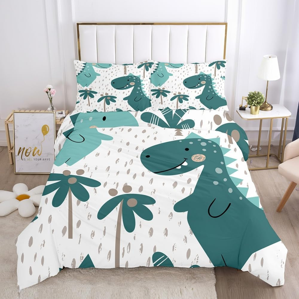Sengetøj til børn, Dinosaur Sengetøj - børn Naty Shop A-1 135 X 200 Cm