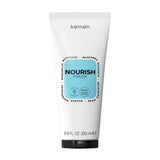 Kemon - Nourish Mask, nærende maske til skørt, tørt og krøllet hår, baseret på sheasmør, fremmer udfiltring, til blødt hår, 200 ml Naty Shop Hair Mask Standard titel