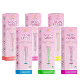 Goodbake Neonlebensmittelfarben 6 Farben Set – Intensiv Lebensmittelfarbe – Lebensmittelfarbpaste – Zum Einfärben Von Torten, Fondant, Buttercreme Uvm. – 100 % vegansk Naty Shop 6Er sæt