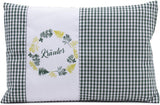 Gözze - Duftende urtepude, 200 G urteblandingsfyld, 100 % bomuldsbetræk, 30 X 20 Cm - Plaidgrøn Naty Shop Standardpuder Plaidgrøn