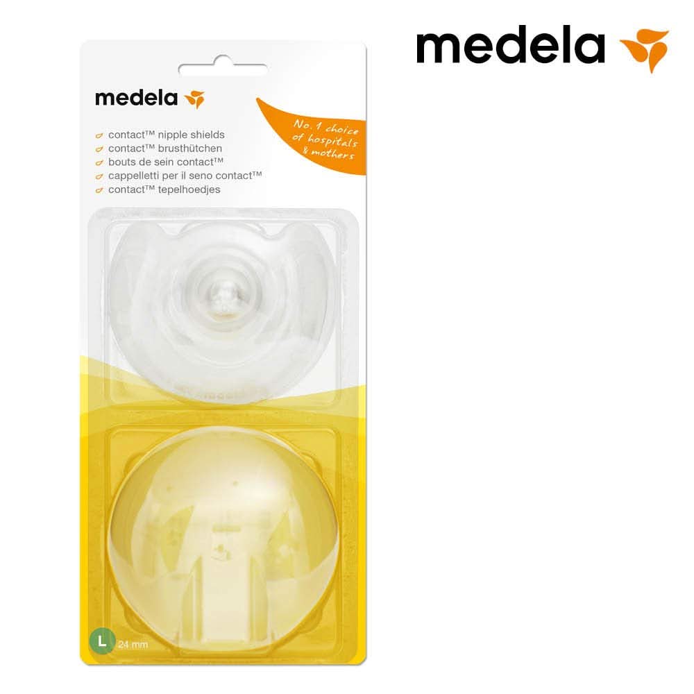 Medela 200.1631 Nipple Shield, flerfarvet Tilbehør Mad og amning Bebe Naty Shop