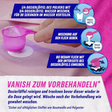Vanish Oxi Action Powder Pink - 1.125 Kg - klorfri pletfjernelse og vasketøjsforbedringspulver - til farvet vasketøj Vaskemidler Naty Shop