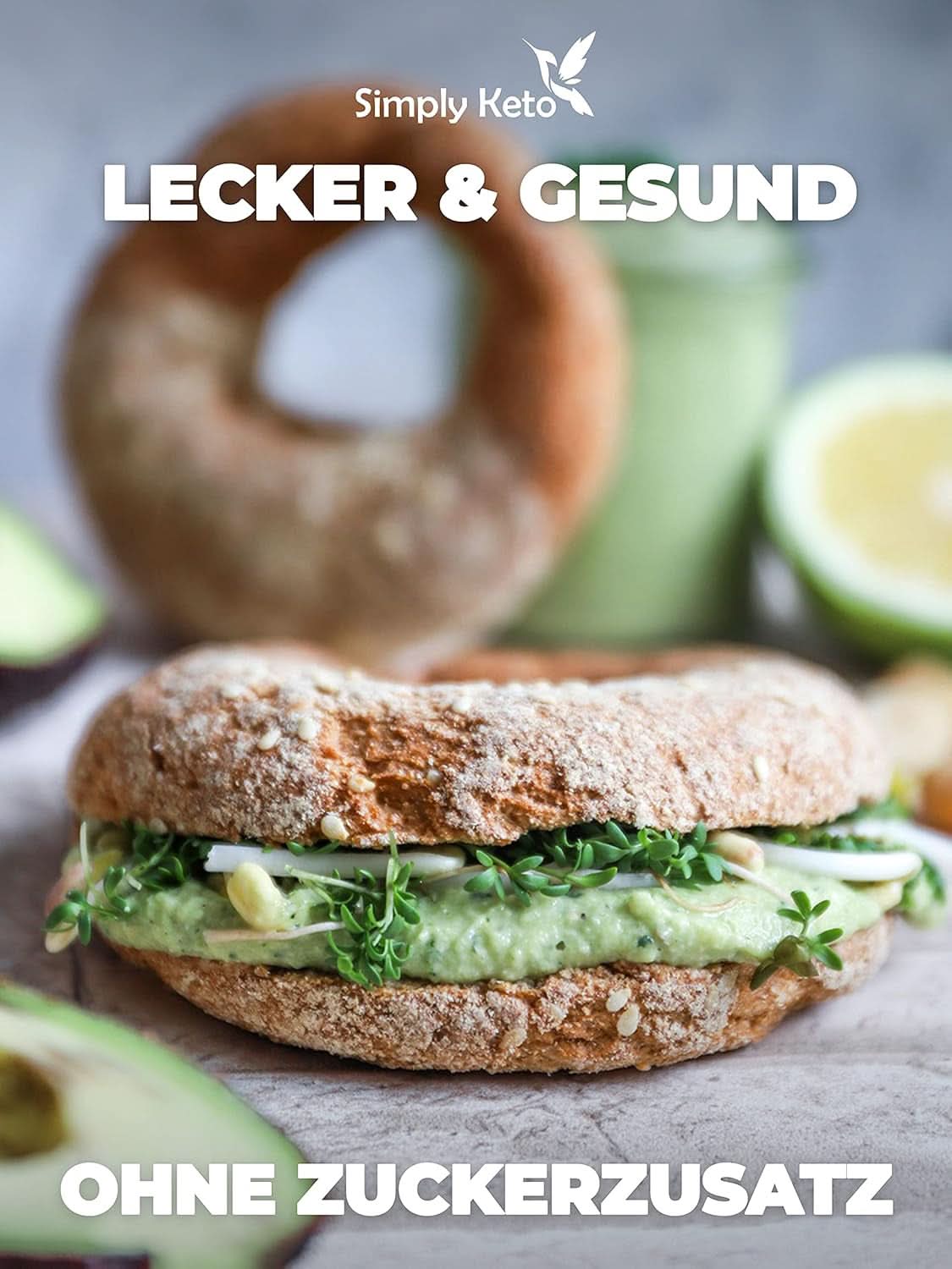 Simply Keto Lower Carb* Bagel Bage Mix til Lower Carb* og ketogen diæt - laktose- og glutenfri - 335 gram Naty Shop Kitchen