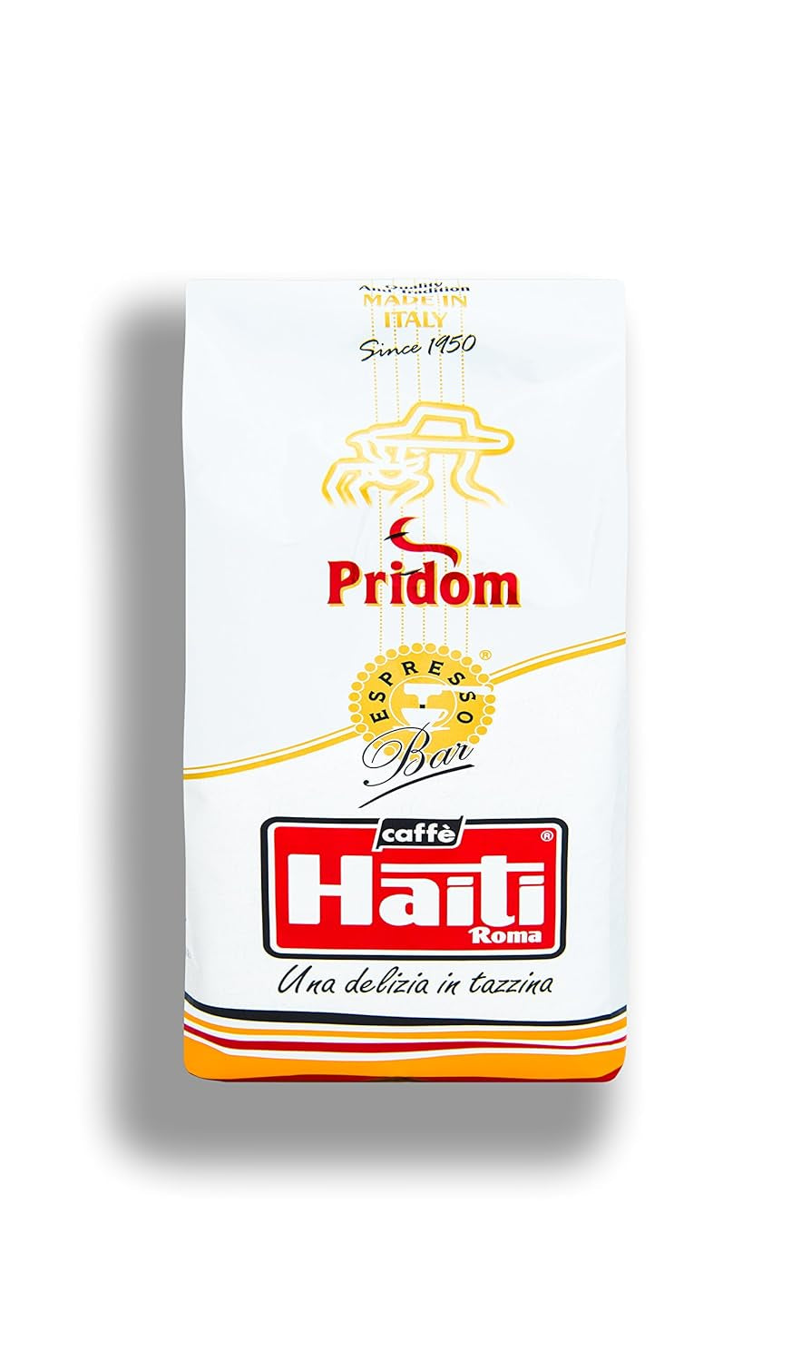 Caffè Haiti Roma Pridom højkvalitets kaffebønner, håndristede, i 1 kg pakker