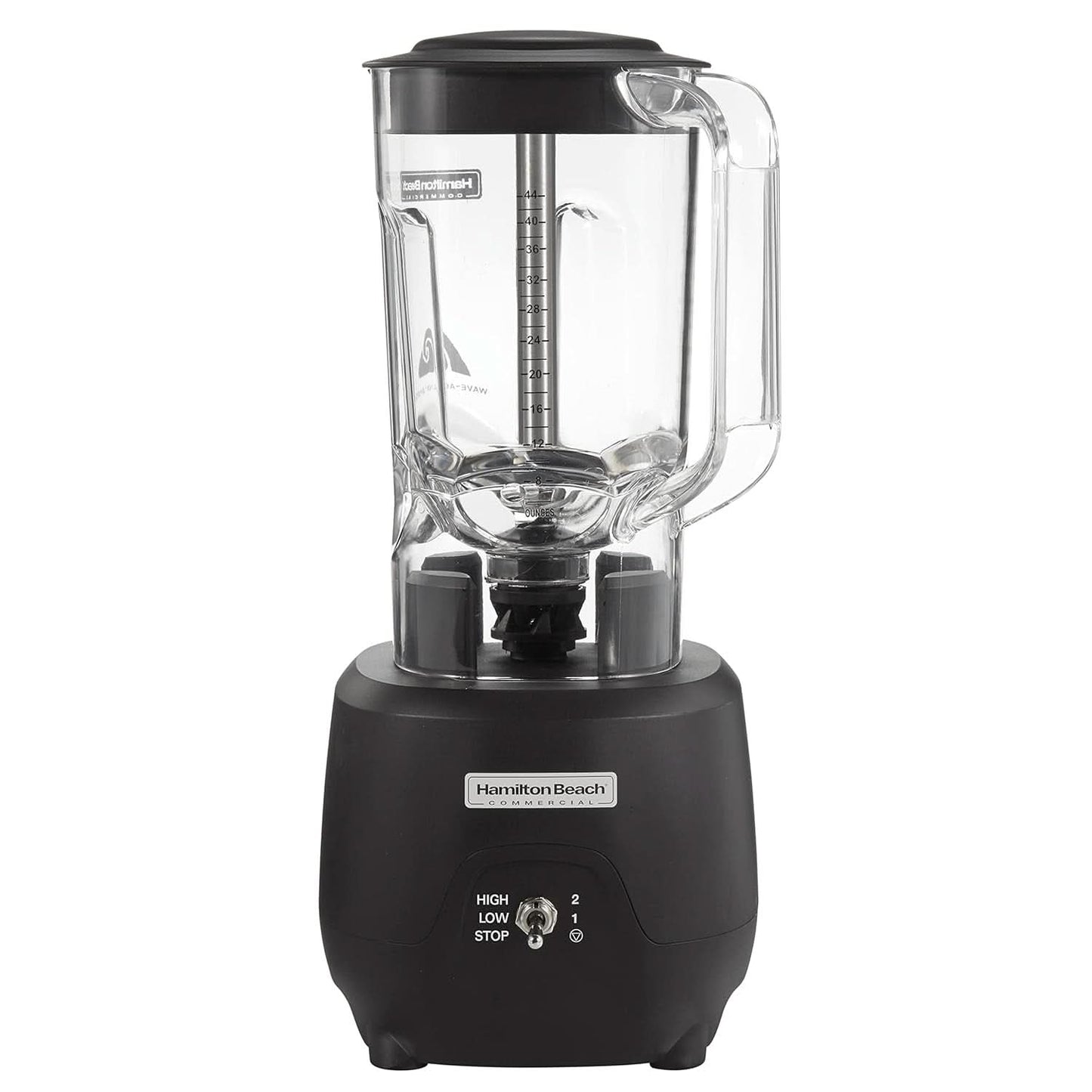 Hamilton Beach Commercial® 908®R Barblender, HBB908R-CE, 1 HK, 1,3 L polycarbonatbeholder, 2 hastigheder, 220-240V, Black Kitchen Naty Shop