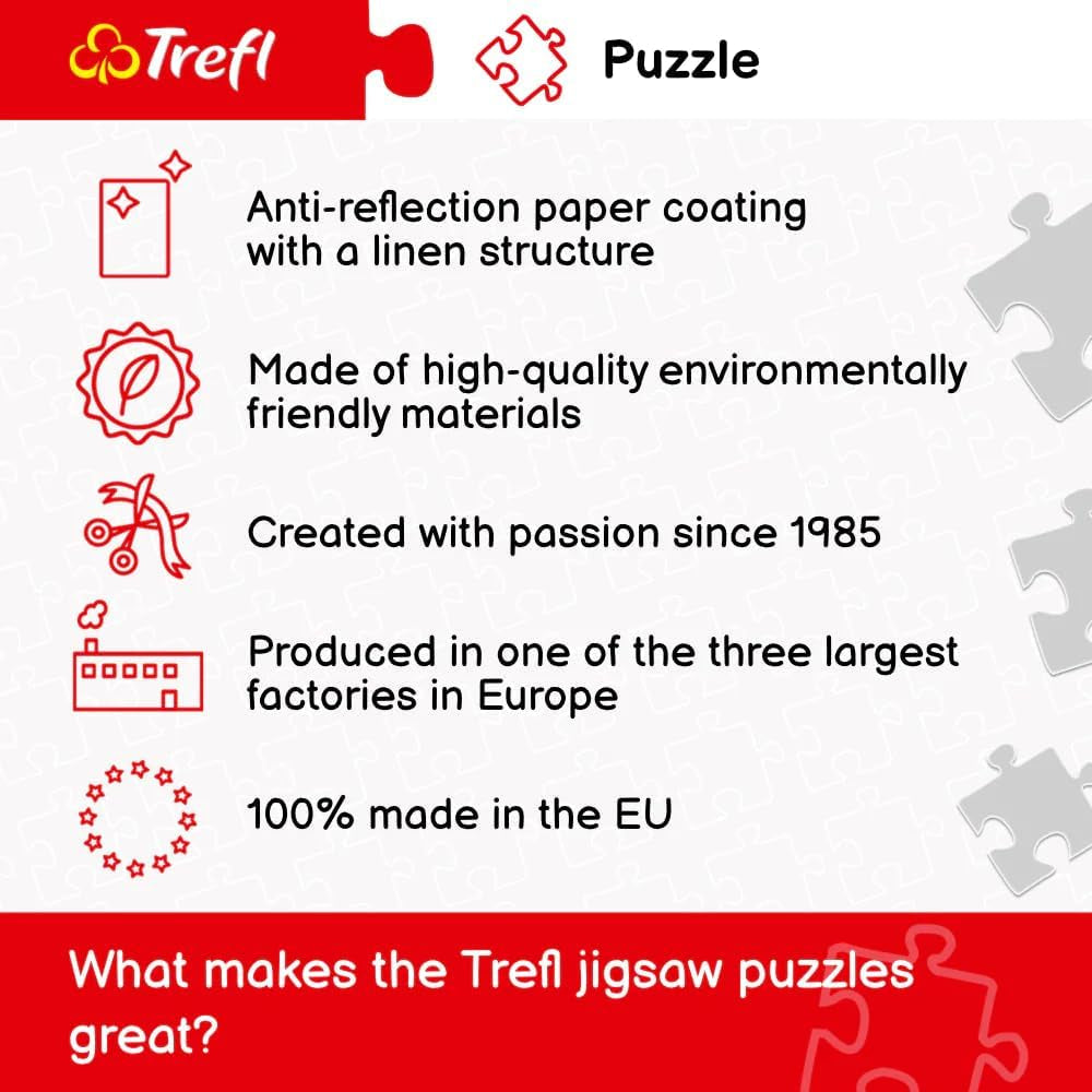 Jigsaw Puzzle - "1000" - Sjove hundeportrætter Puzzle Naty Shop