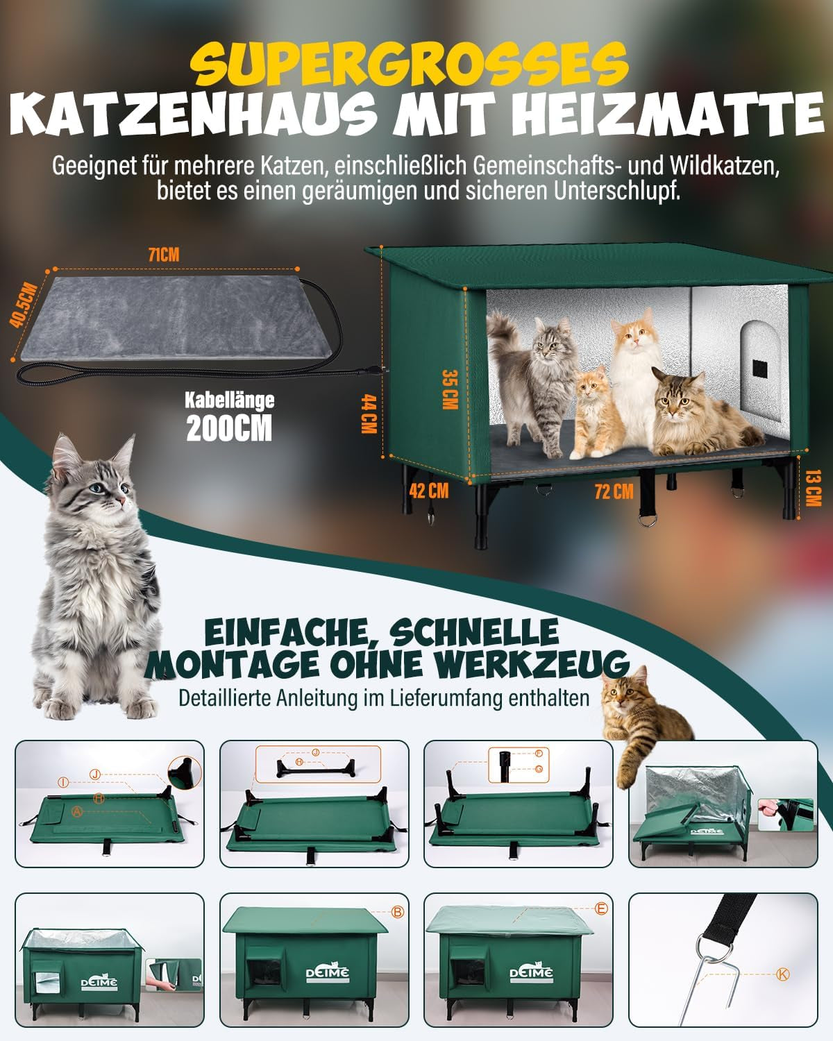 Tæpper og møbler, kæledyr, huler og huse, katte, senge til katte, katte - senge, madrasser