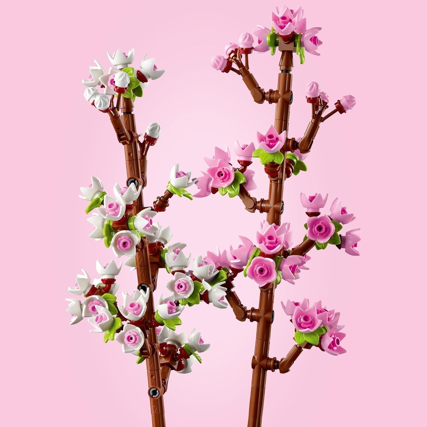 LEGO Botanicals Cherry Blossoms - Kunstige blomster til at bygge - Skrivebordsdekorationer til børn - Blomsterbuket til udstilling - Gave til kvinder og mænd fra 8 år - Botany Collection 40725 Byggesæt Besuche den LEGO-Store