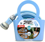 Magic Blue Hose 20 meter udtrækkelig haveslange med pose og sprøjtemundstykke