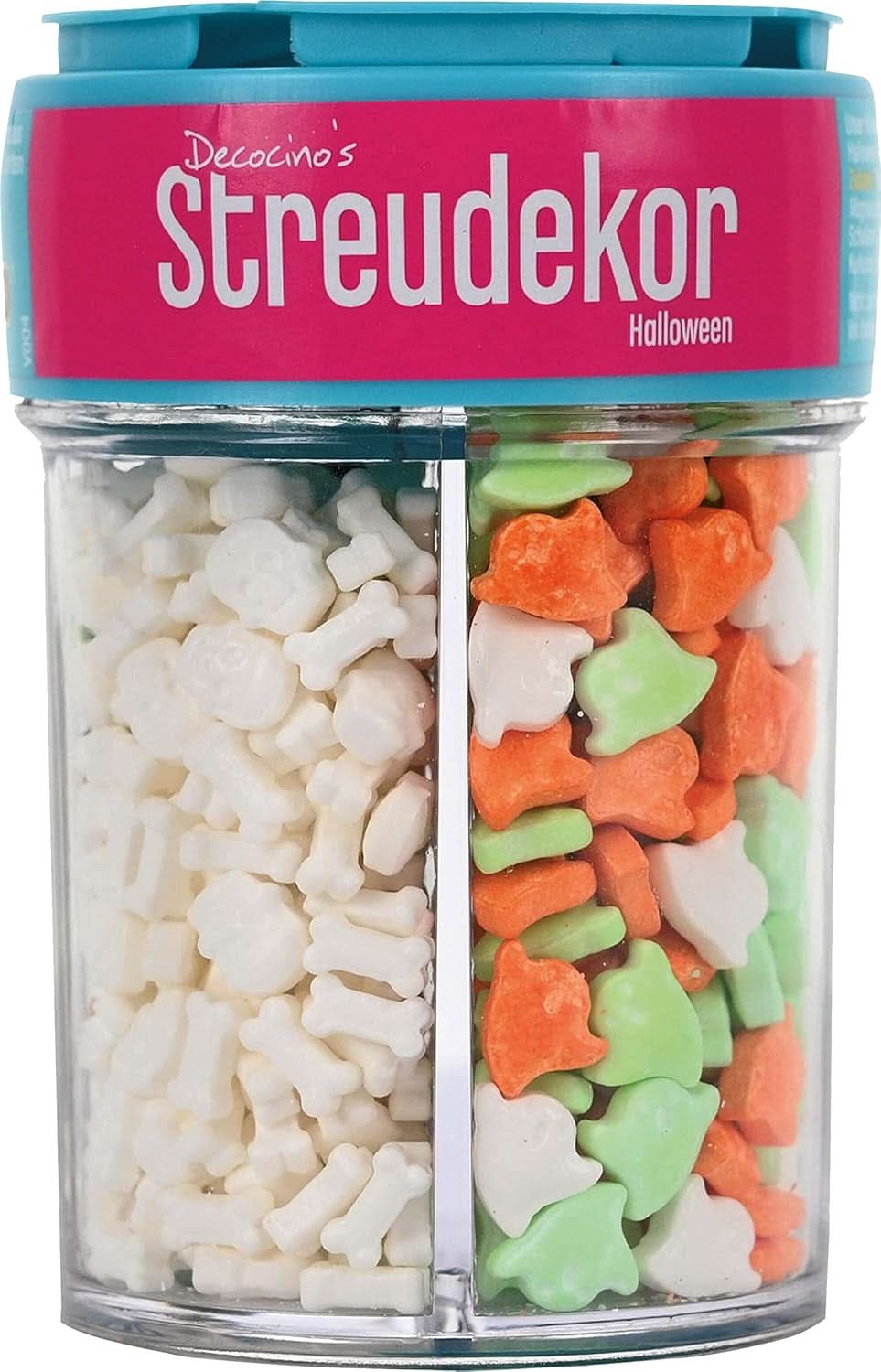 Decocino Halloween Sprinkles, flerfarvet, 120 gram Sprinkles Naty Shop