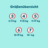 Pampers Premium Protection Pants str. 5, 144 bleer, 11 kg - 17 kg, med 360° justering og bløde anti-lækage manchetter for optimal komfort og beskyttelse