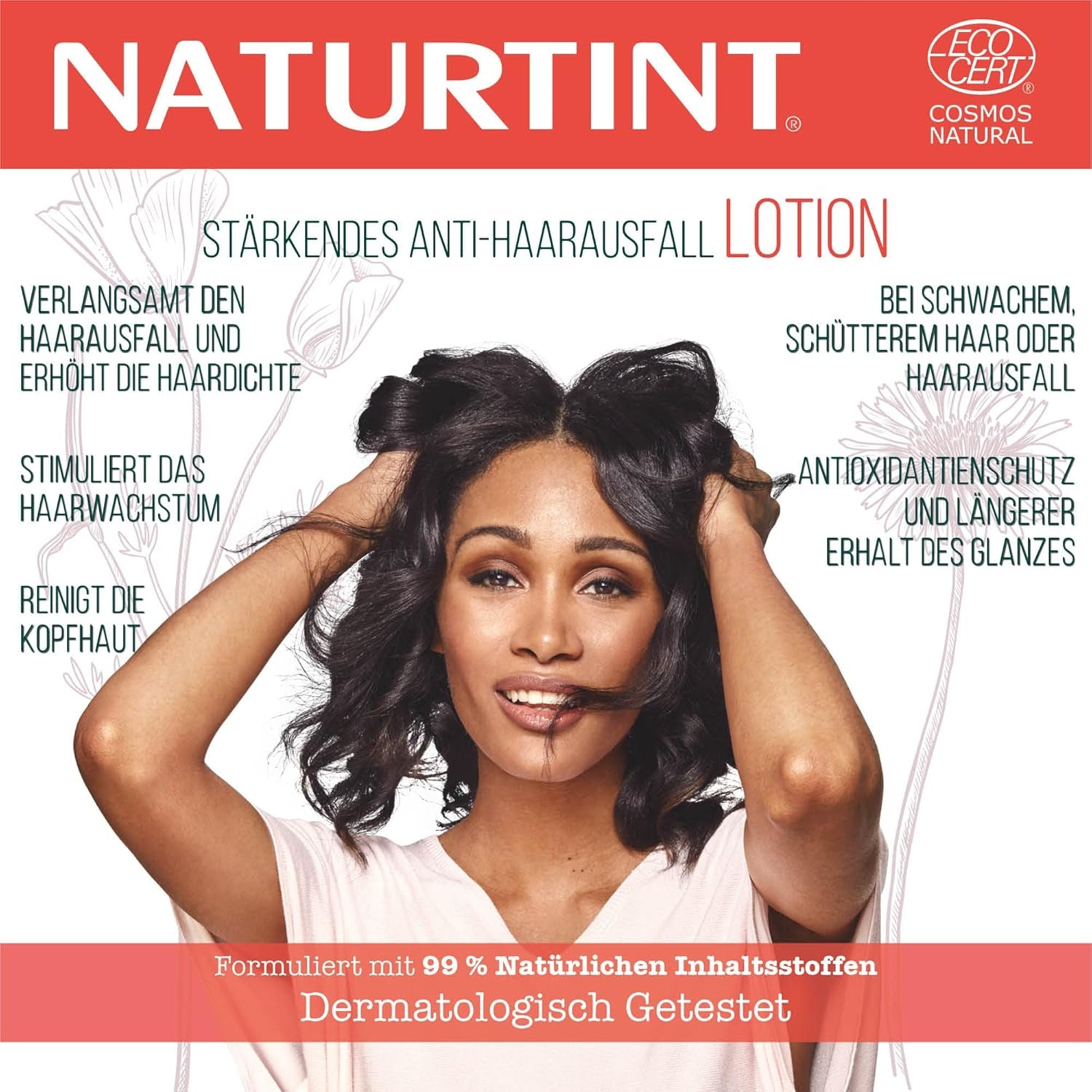 Naturtint, Styrkende lotion mod hårtab, 125 ml Naturtint hårpleje