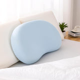 EGO HOME memory foam pude 40x80 cm med strimlet memoryskum - Åndbar, ergonomisk nakkestøttepude til side-, ryg- eller mavesovende - Oeko-Tex certificeret - Vaskbart betræk