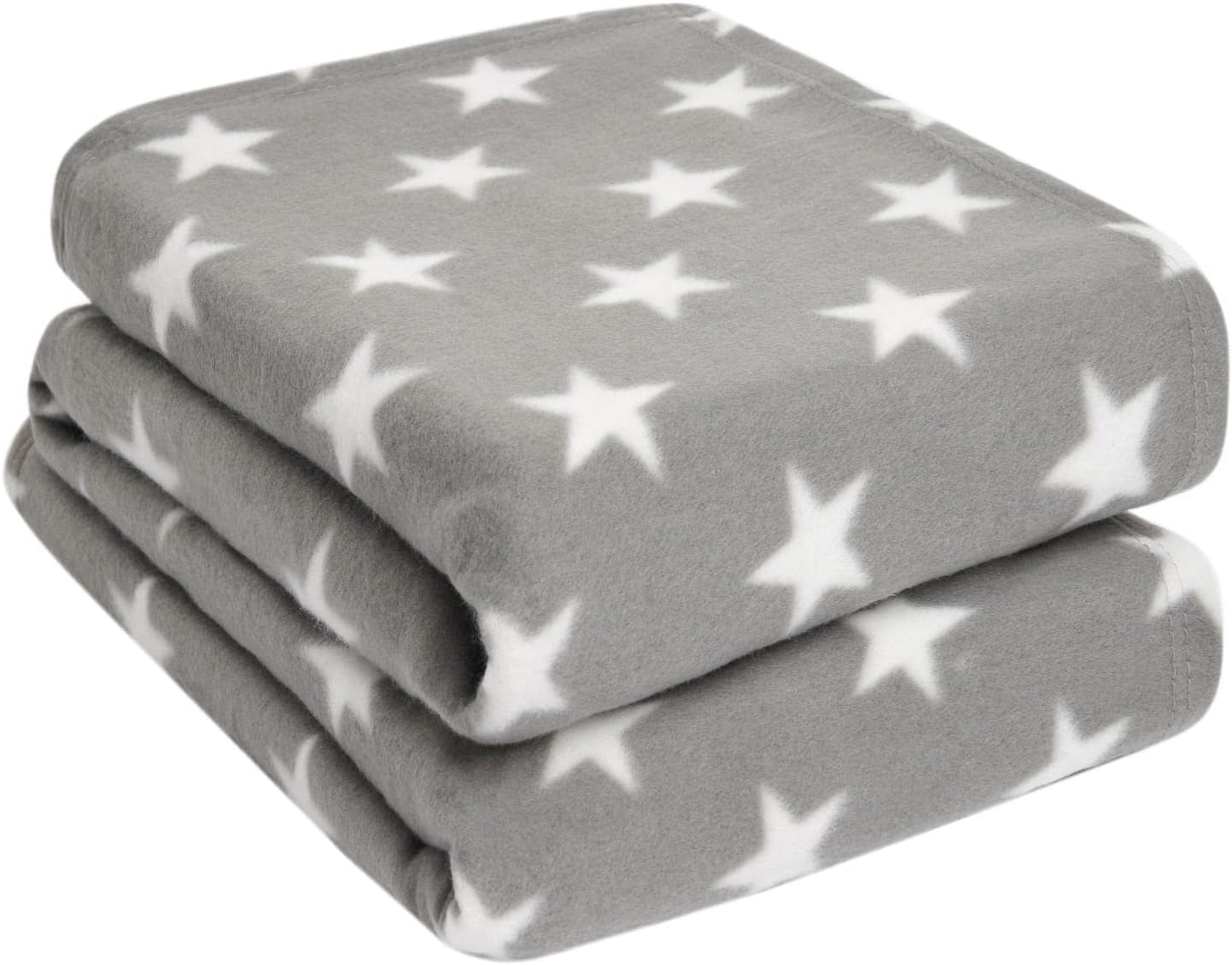 DREAMSCENE behageligt tæppe fluffy tæppe fleece tæppe - stue tæppe varmt vinter blødt, sofa tæppe, sofa tæppe, kramme tæppe børn, stue & kramme tæpper 120X150Cm, sofa plaid tæppe grå stjerner Senge og tæpper Besuche den DREAMSCENE-Store Grå og hvide stjerner 20050 X stjerner