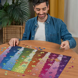 Ravensburger puslespil til voksne 1000 brikker - Farve efter farve Puslespil Naty Shop