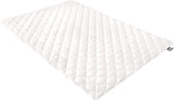 Traumnacht-bambuspude med bambusfiber, allergivenligt, antibakterielt pudesæt med lynlås, 2 puder 40X80 cm, Oeko-Tex-certificeret, udviklet i Tyskland Naty Shop Standardpuder 155 X 220 cm tæppe