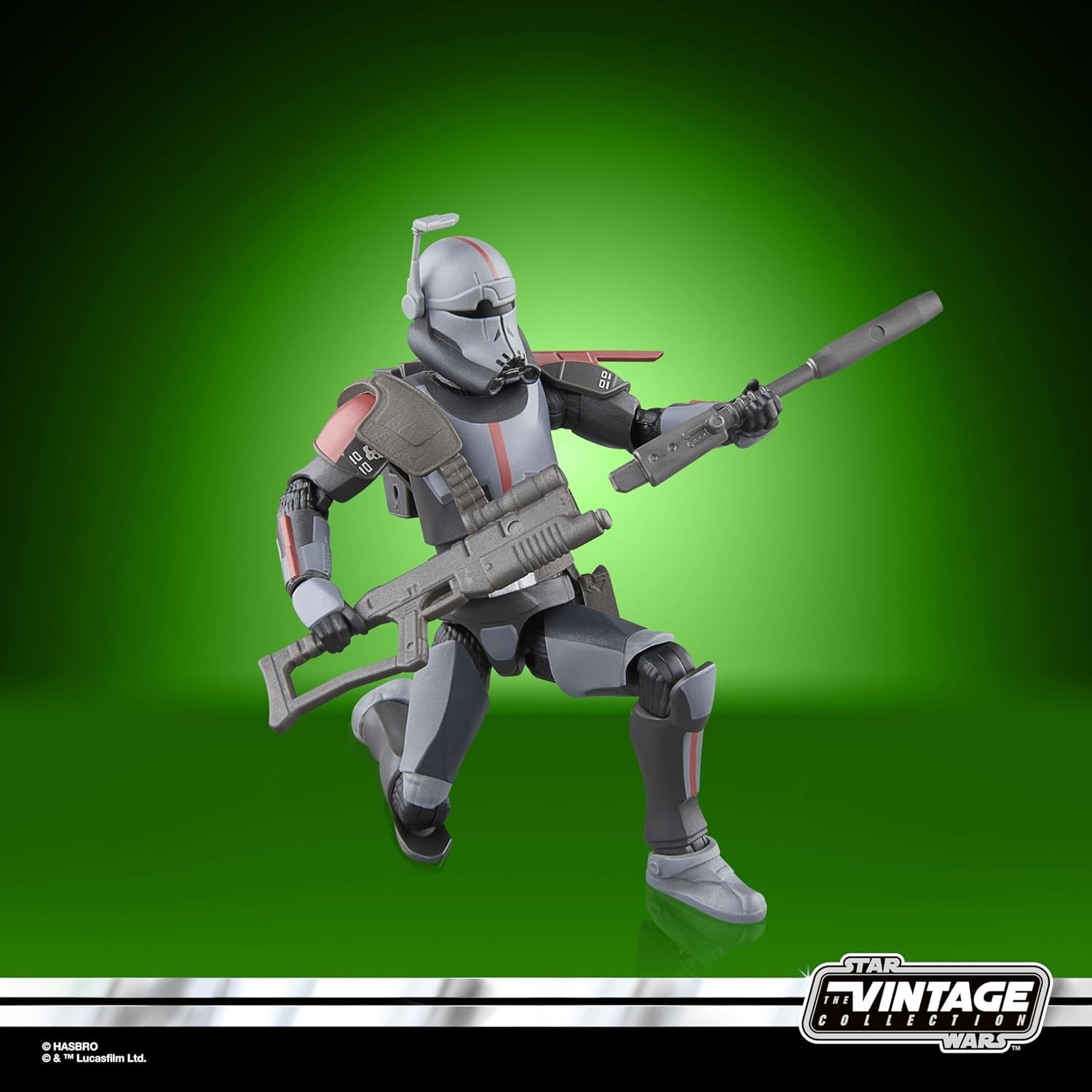 Star Wars Vintage Crosshair Collection, Star Wars: Bad Batch Action Figur at samle (9,5 Cm) Actionfigurer Naty Shop