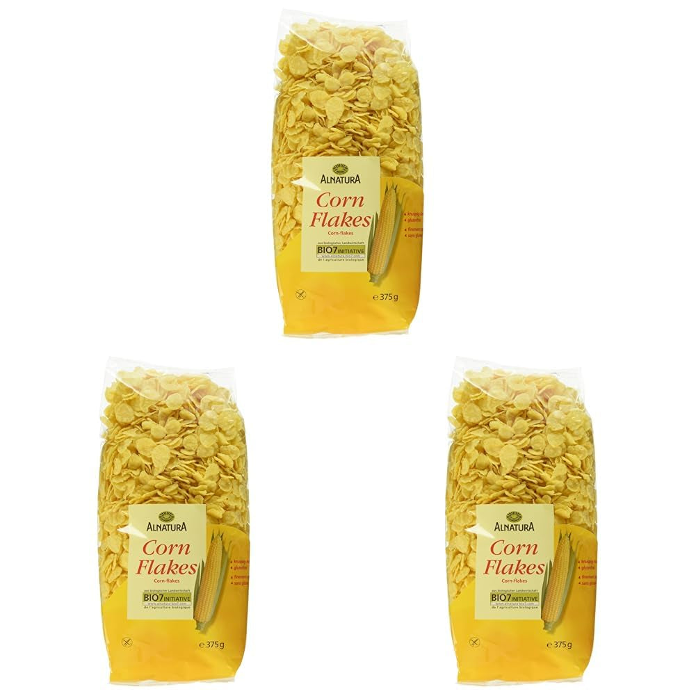 Økologiske cornflakes, glutenfri, 375 g