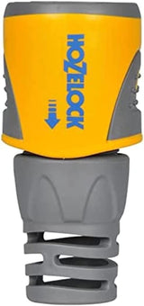 HOZELOCK - 2 slangekoblinger Plus Ø 12,5 mm - 15 mm (1/2"- 5/8") Soft Touch: Vandtæt, skridsikker, fleksibel og forlænget slangeforbindelse, der forhindrer vridning og dryp [2050P0025]