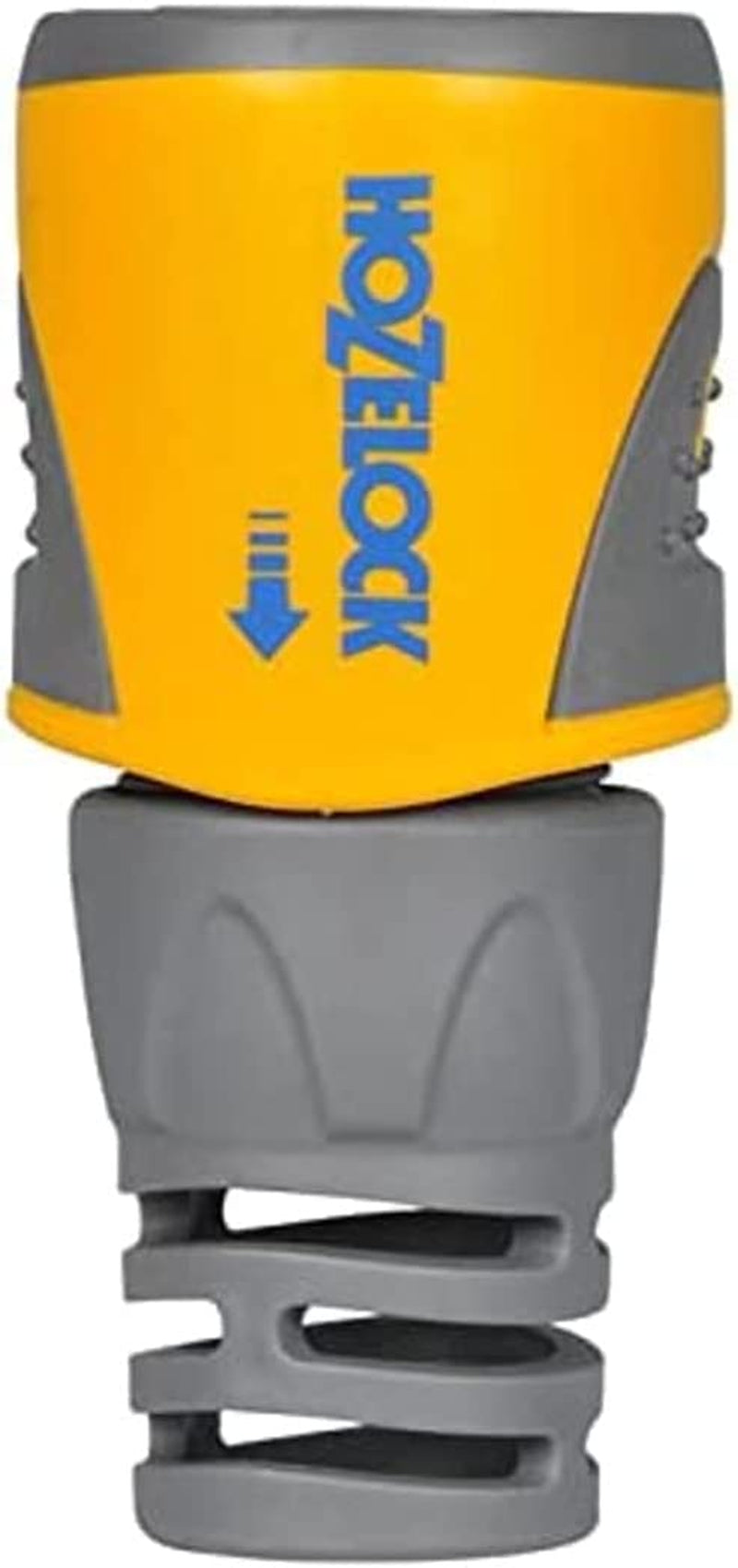 HOZELOCK - 2 slangekoblinger Plus Ø 12,5 mm - 15 mm (1/2"- 5/8") Soft Touch: Vandtæt, skridsikker, fleksibel og forlænget slangeforbindelse, der forhindrer vridning og dryp [2050P0025]