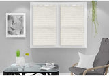 Soleil D'Ocre Lina Bise-Bise, Polycoton, Hvid, 45 X 90 Cm Dyner og dyner Naty Shop Hvid H120 X B60 Cm (pakke med 1)